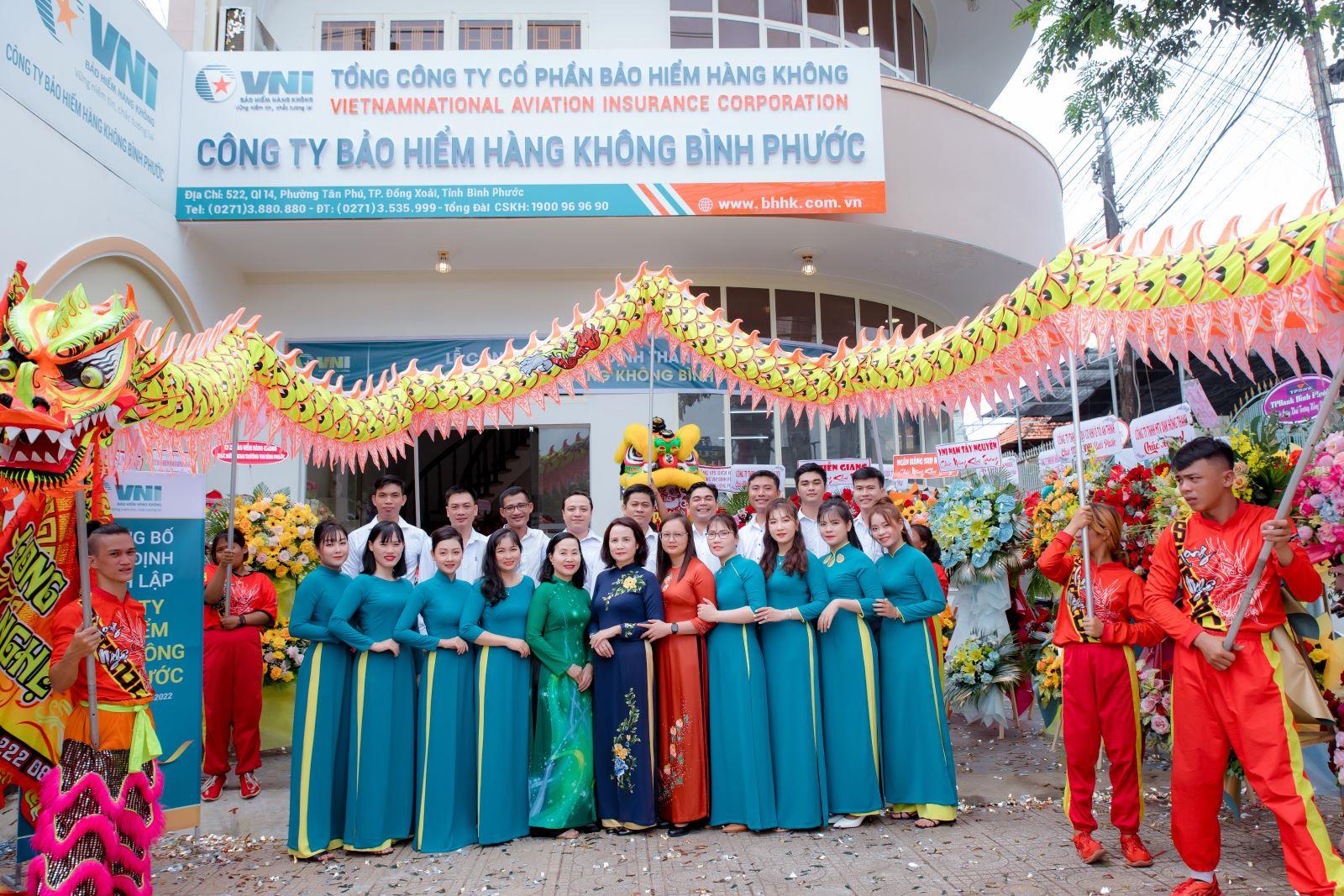 Khai trương Công ty Bảo hiểm Hàng không Bình Phước